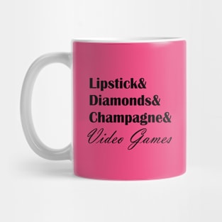 Lipstick & Video Games Mug